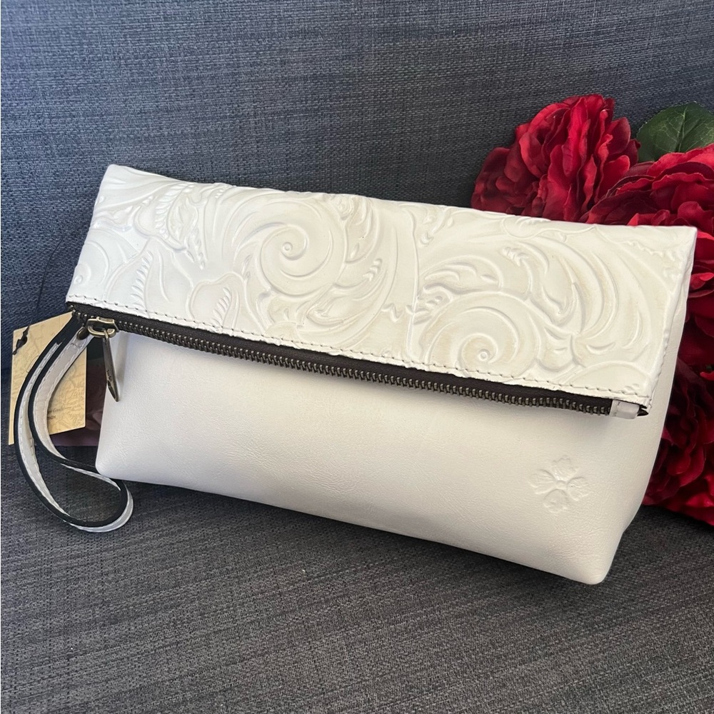 NWT PATRICIA NASH VALERIE FOLDED MAKEUP WRISTLET BAG POUCH
